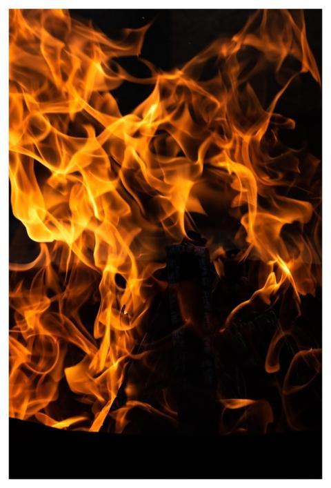 Bonfire Fire Flames Abstract