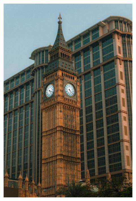 Clock Tower Big Ben Replica Modern Architecture Eu