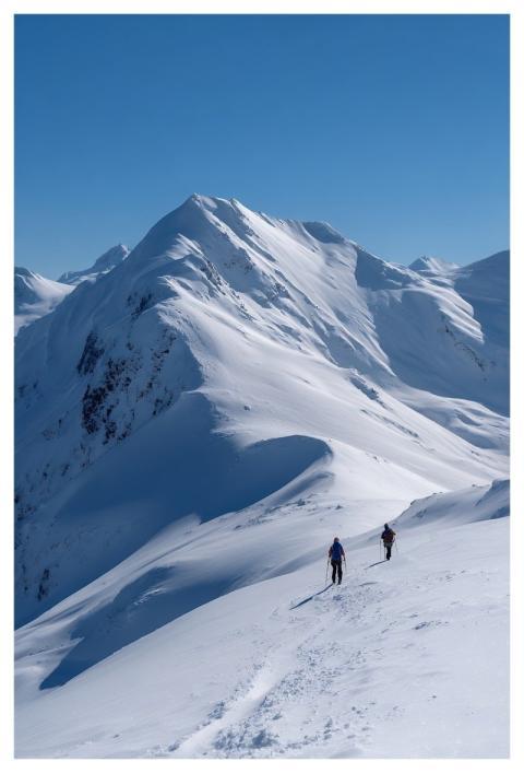 Snow Mountain Winter Hiking