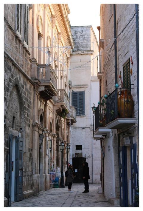 Alley Old Houses Bari Italy