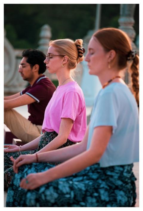 Meditate Relax Calm Enlighten