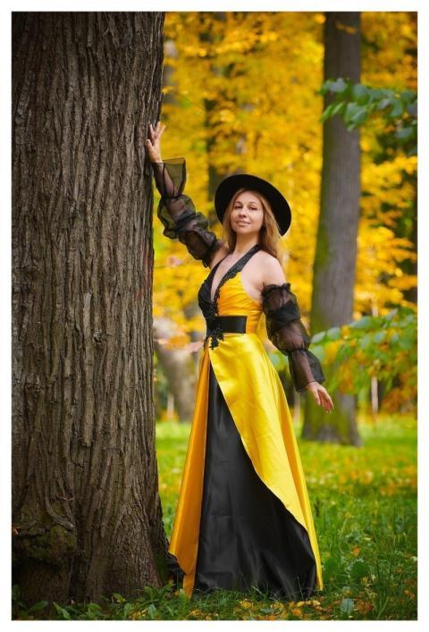 Woman Model Park Autumn