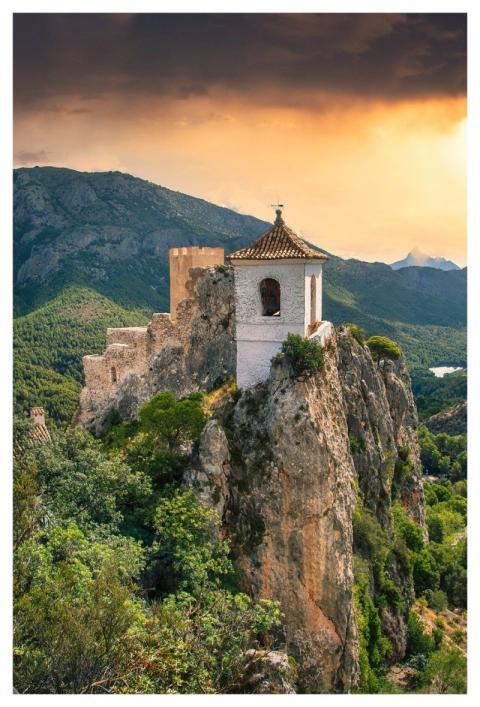 Landscape Church Moutains Rocks