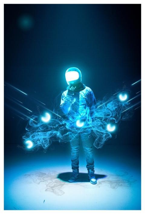 Photoshop Astronaut Space Digital Art