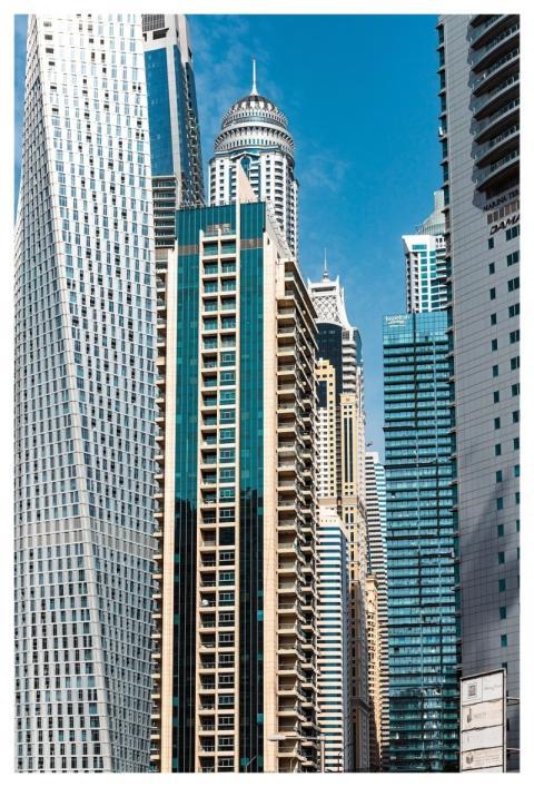Dubai Skyscraper Architecture Urban