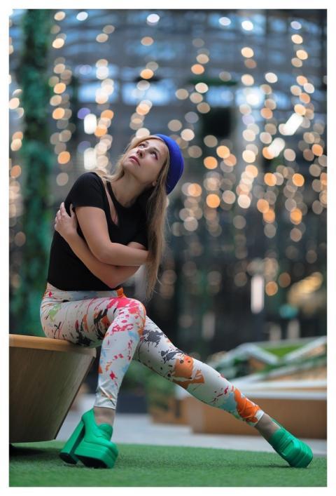 Young Woman Portrait Surrealism Strange