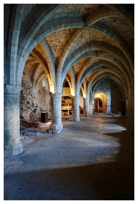 Arch Medieval Cloister Architecture