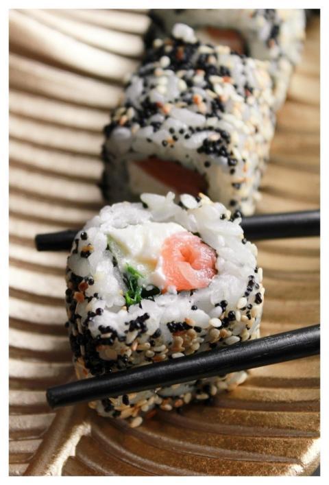 Sushi Chopsticks Food Japanese