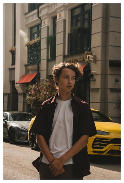 Young Man Street Portrait Street Photo Street