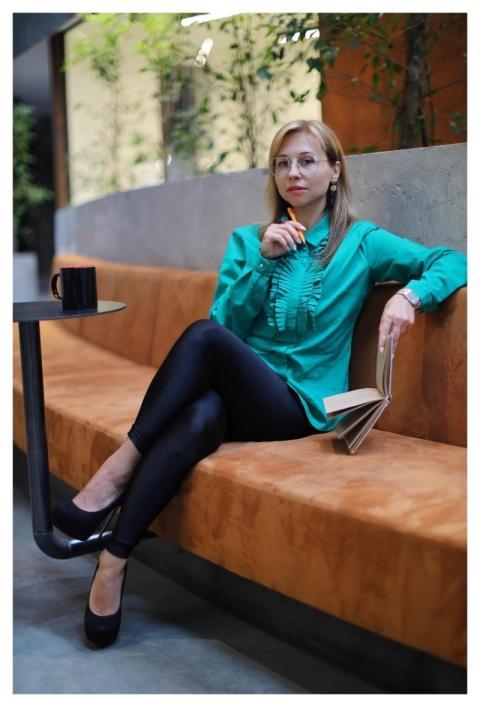 Woman Business Glasses Business Portrait