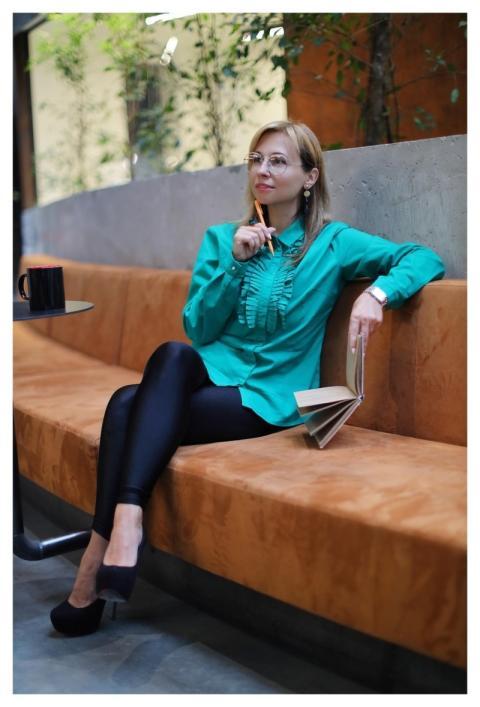 Woman Business Glasses Business Portrait