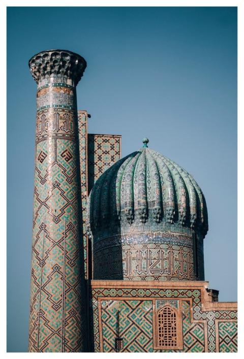 Samarkand Architecture Registan Ulugbek