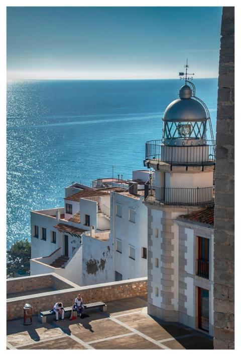 Sea Lighthouse Nature People