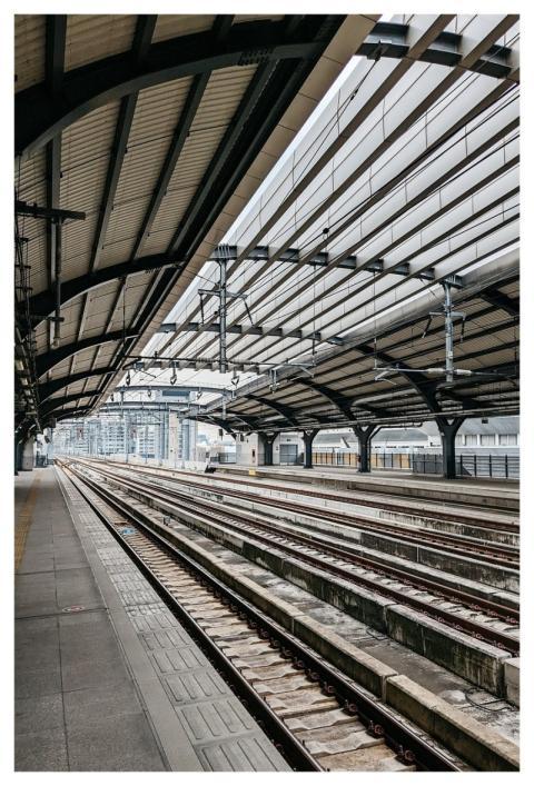 Rail Railroad Station Train