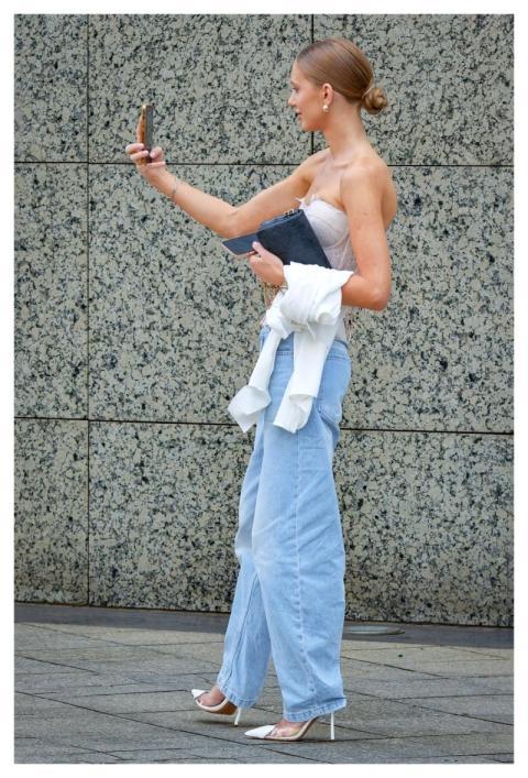 Girl Tall Jeans Purse