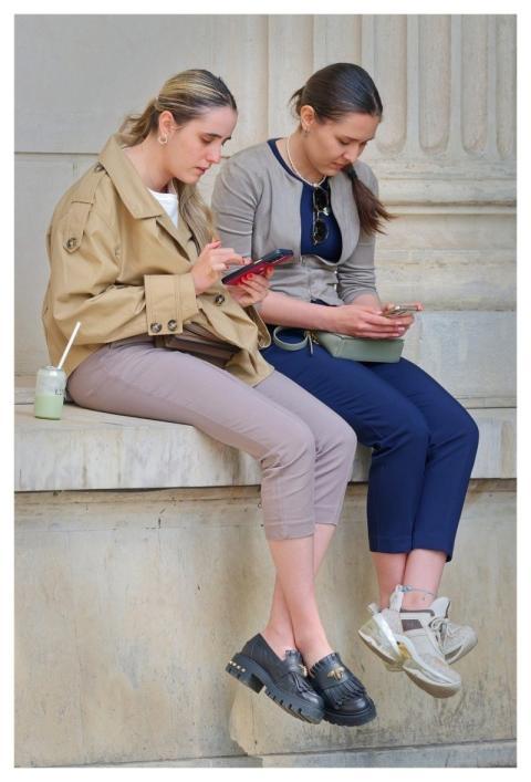 Women Young Girls Two