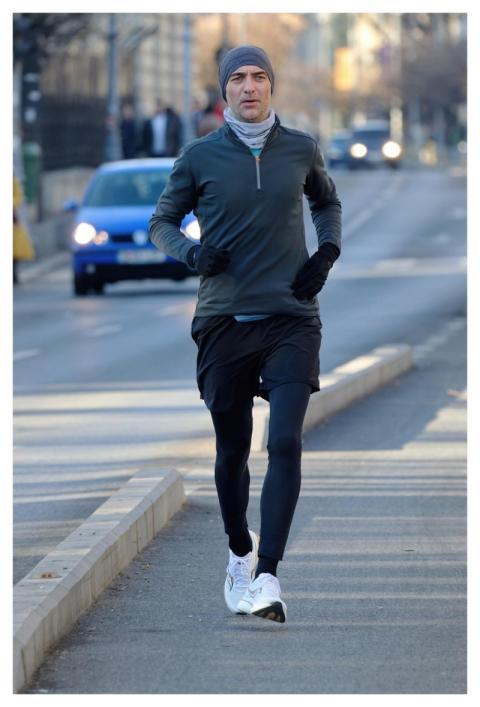 Man Adult Jogging Running