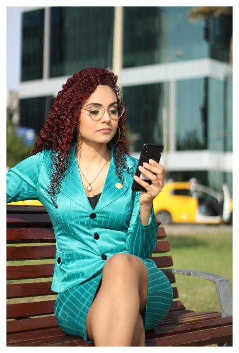 Woman Business Cellular Women