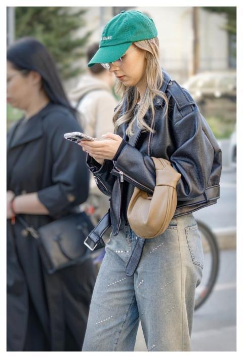 Girl Glasses Casual Jackets