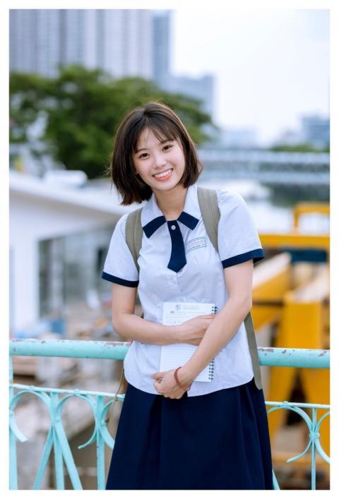 Girl Student Smile Happy