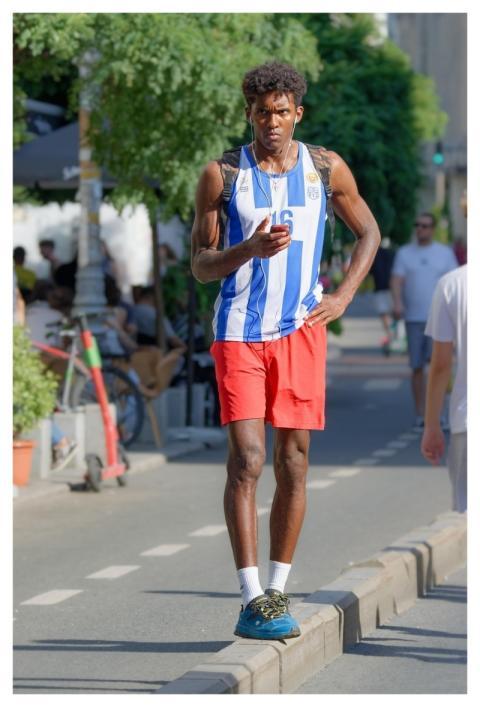 Black Man African Sports