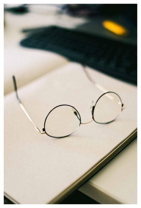 Glasses Book Study Education