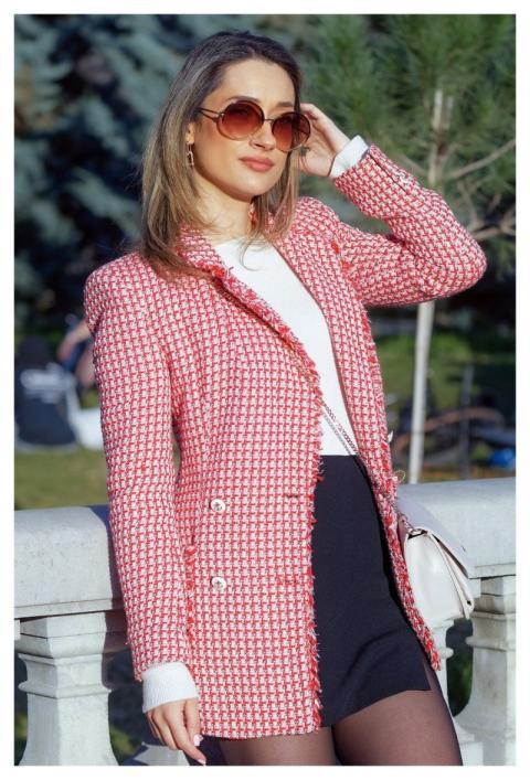 Girl Happy Fashion Red