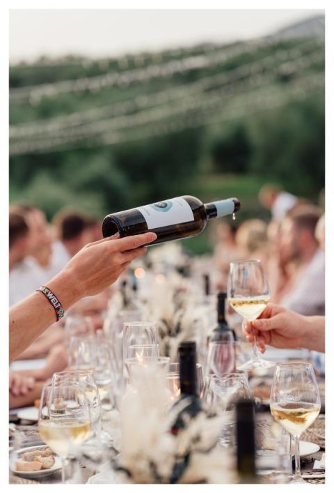 Wine Wedding Party Vinery