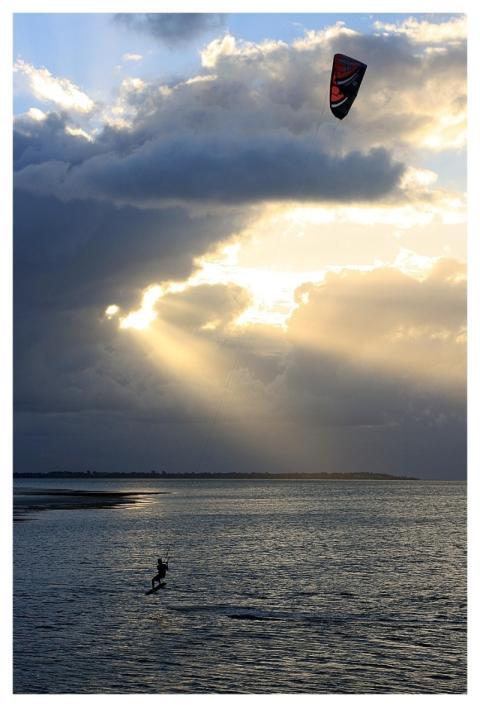 Kitesurfing Sea Ocean Sports