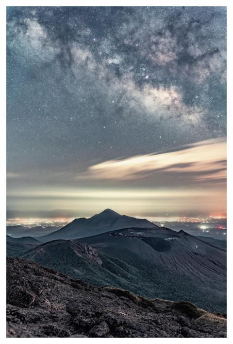 Landscape Night View Nature Mountains