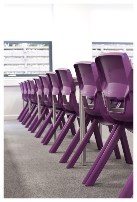 Classroom Purple Chairs Chair