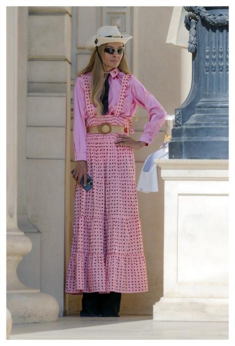 Woman Fashion Dress Pink