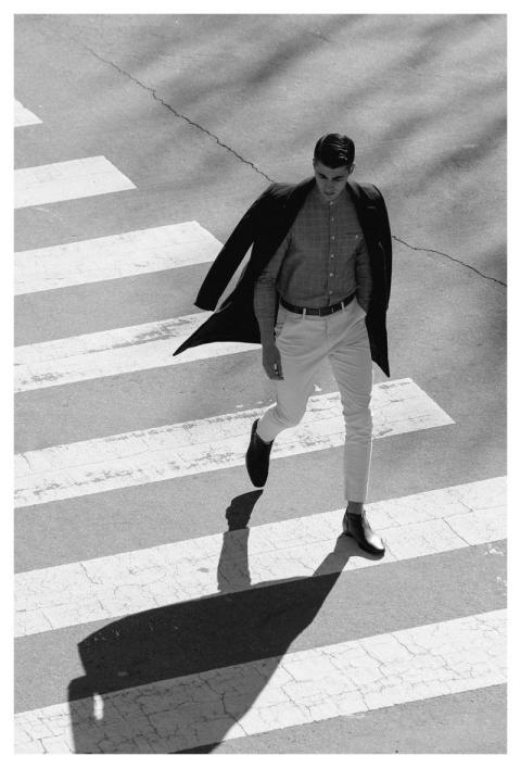 Man Suit City Business