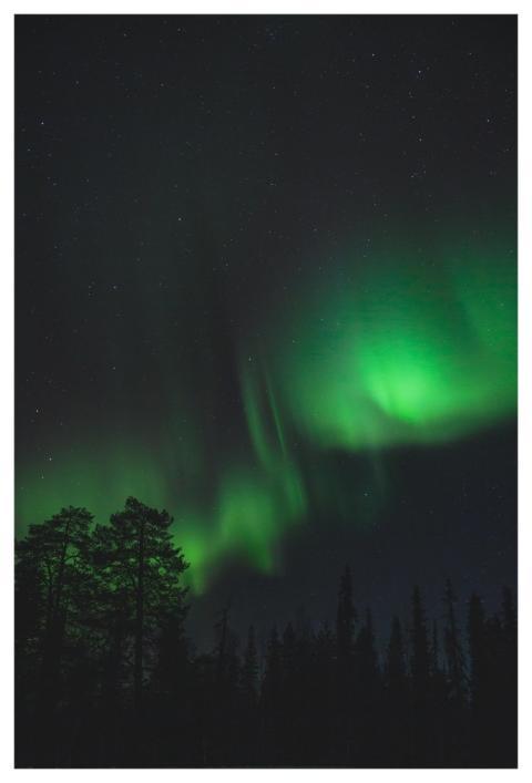 Northern Lights Night Sky Scandinavia