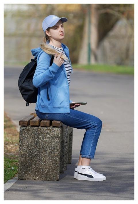 Girl Casual Head Backpack