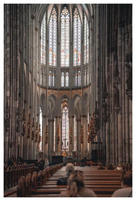 Church Cologne Cathedral Interior Architecture