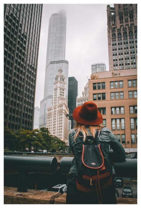 Person Hat Girl Adventure