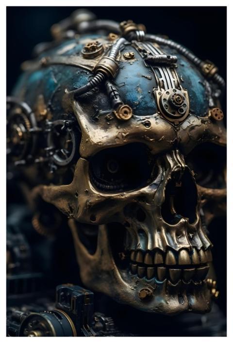 Skull 3D Digitalart Anatomy