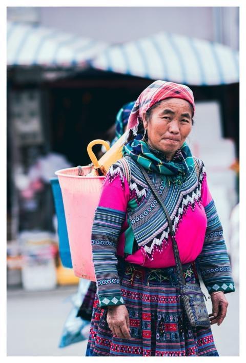 Woman Old Woman Shopping Market Lifestyle