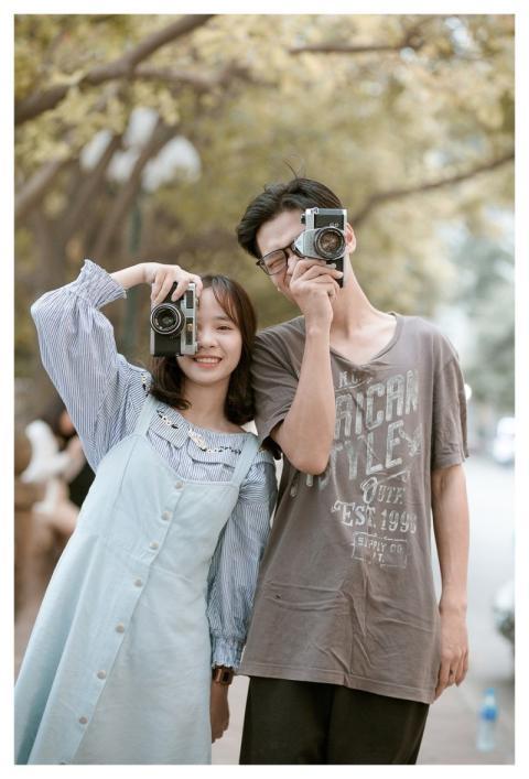 Friends Couple Fun Street