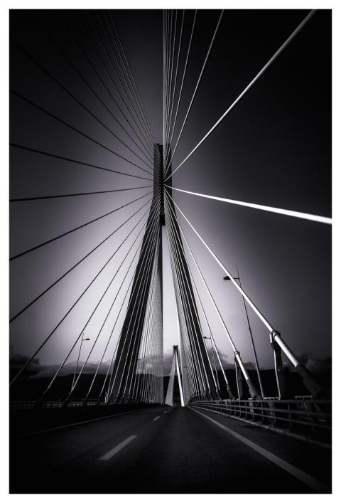 Rio Antirrio Bridge Suspension Bridge Infrastructu
