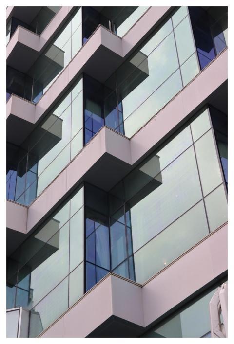 Building Modern Building Glass Abstract