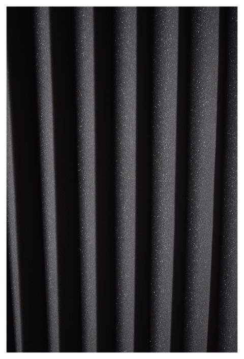 Black Foam Texture Abstract