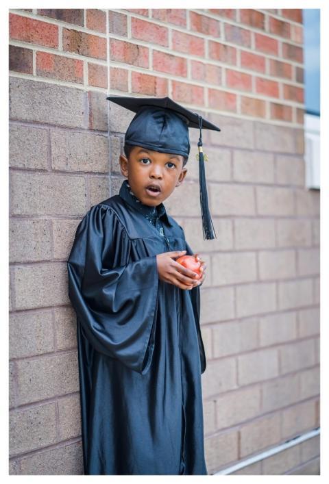 Kindergarten Graduation Little Boy Student Graduat