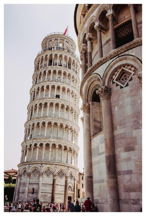 Pisa Italy Tower Architecture
