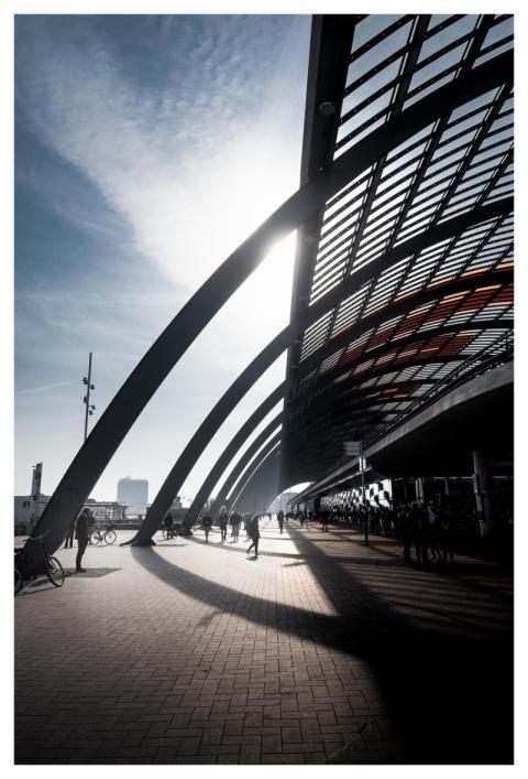 Amsterdam Station Street Holland