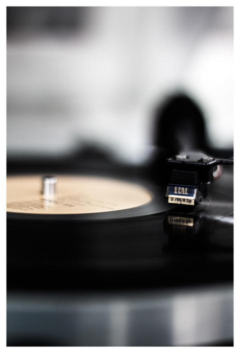 Vinyl Plate Music Analog