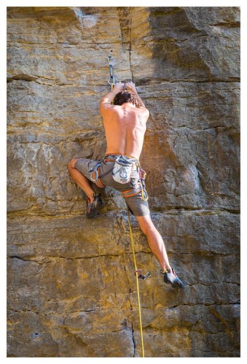 Climb Rockclimbing Climber Rock