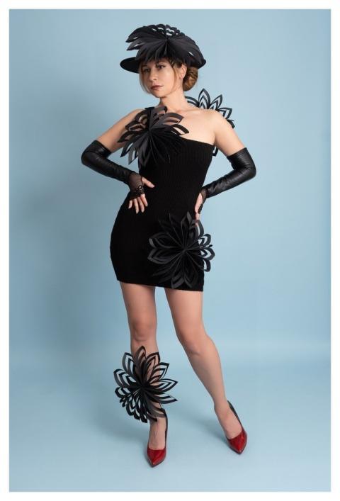 Woman Model Posing Fashion