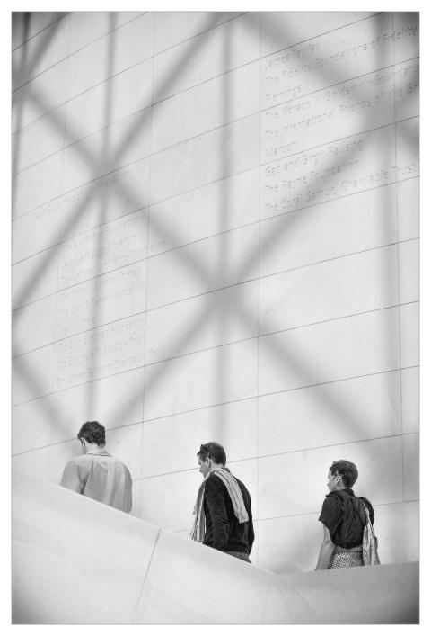 Man Library London Shadows